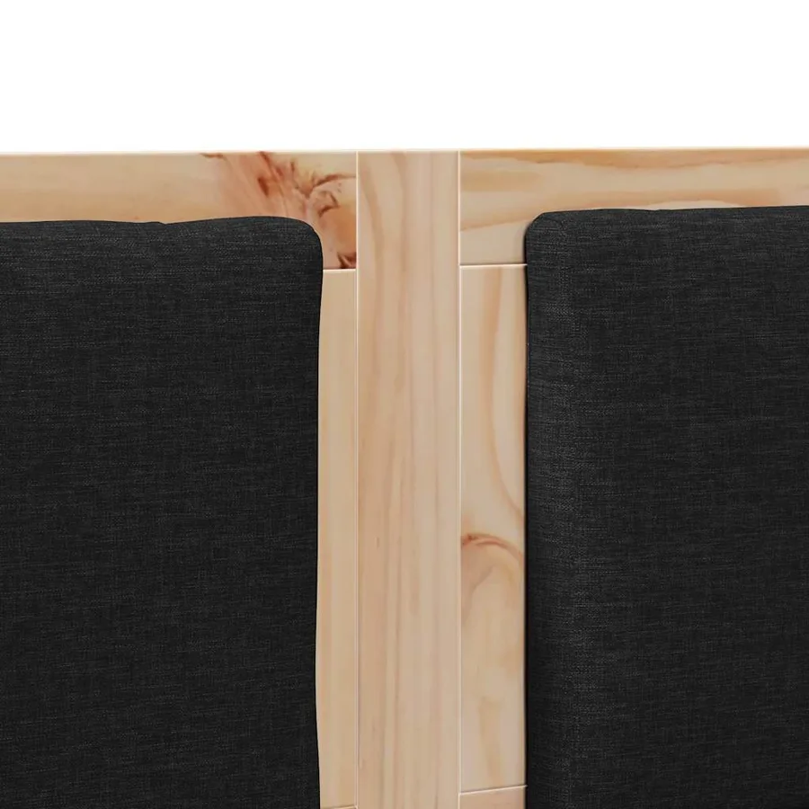 Tête de lit Autre Marron 200 cm Bois massif en pin - 7
