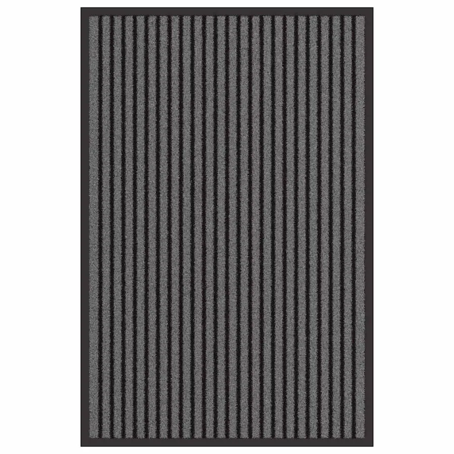 Tapis d'entrée Noir 60 x 90 cm Polypropylène - 2