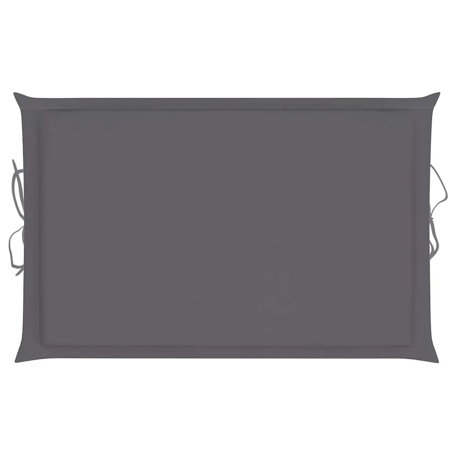 Chaise longue de jardin avec coussin Bois d'acacia solide - 14