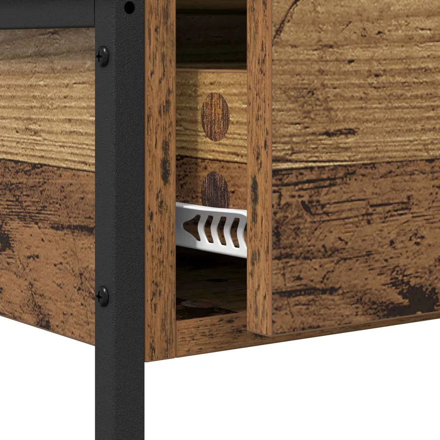 Table console Bois Ancien 100 x 34,5 x 75 cm Bois d'ingénierie - 11