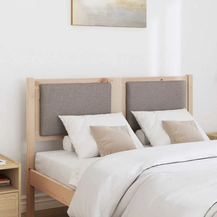 Tête de lit Autre Marron 135 cm Bois massif en pin - 3