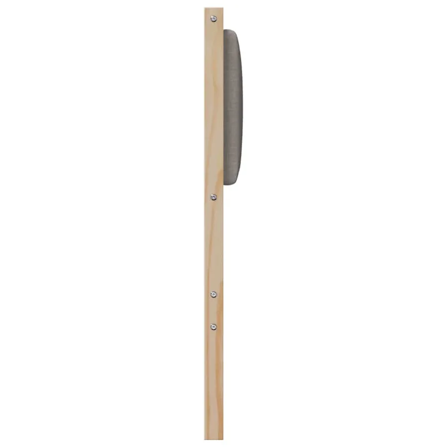 Tête de lit Autre Marron 135 cm Bois massif en pin - 5
