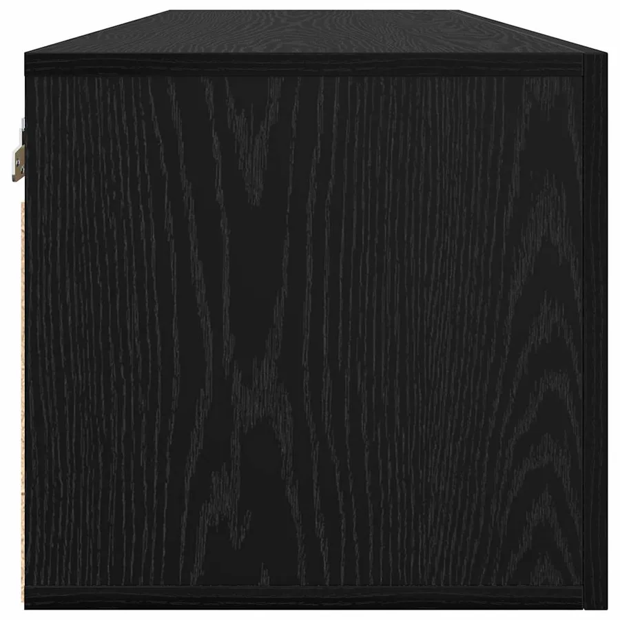 Armoire Murale Chêne noir 100 x 36,5 x 35 cm Bois d'ingénierie - 7