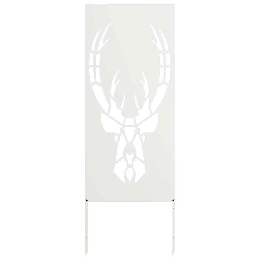 Écran de confidentialité de jardin Blanc 50 x 140 cm - 4