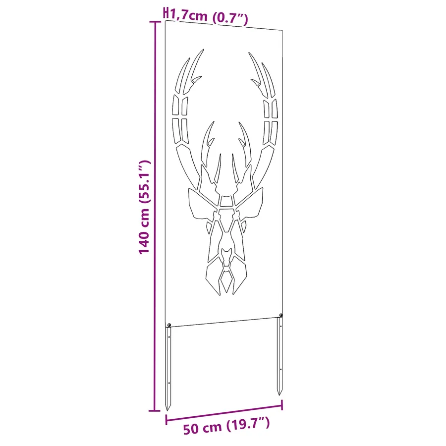 Écran de confidentialité de jardin Vert olive 50 x 140 cm - 13