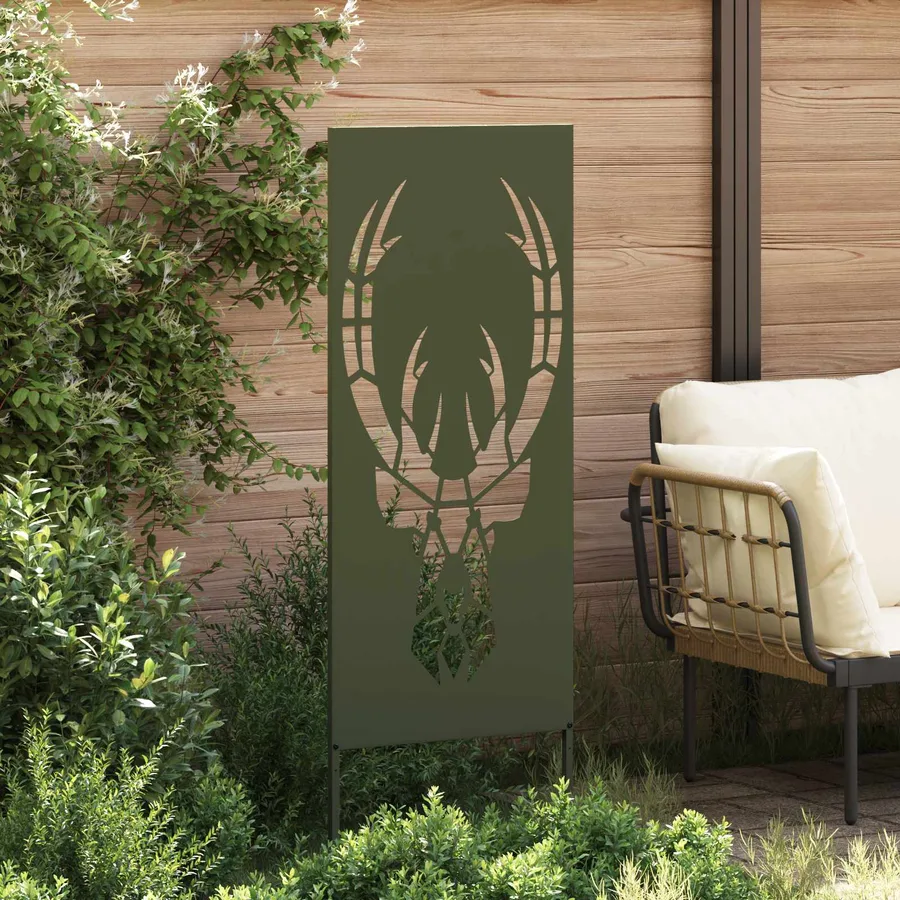 Écran de confidentialité de jardin Vert olive 50 x 140 cm - 3