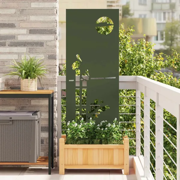 Écran de confidentialité de jardin Vert olive 50 x 140 cm