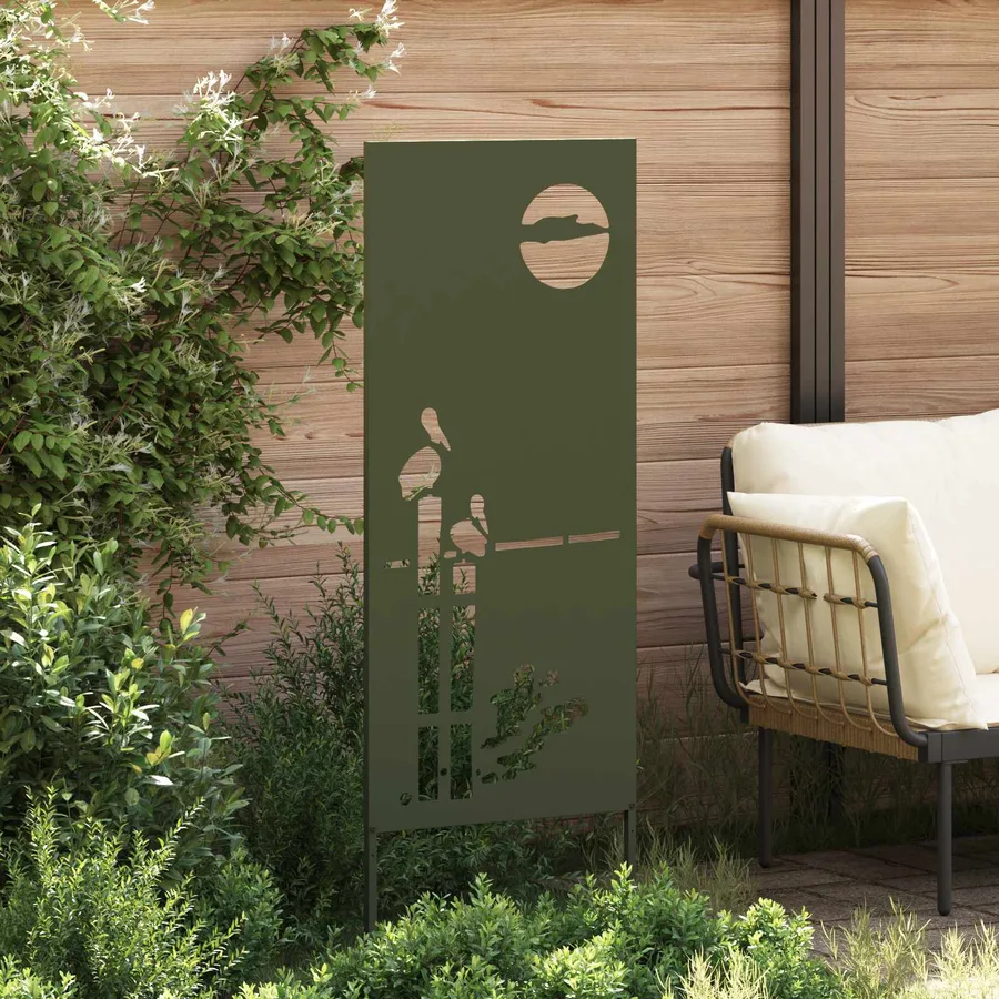 Écran de confidentialité de jardin Vert olive 50 x 140 cm - 3