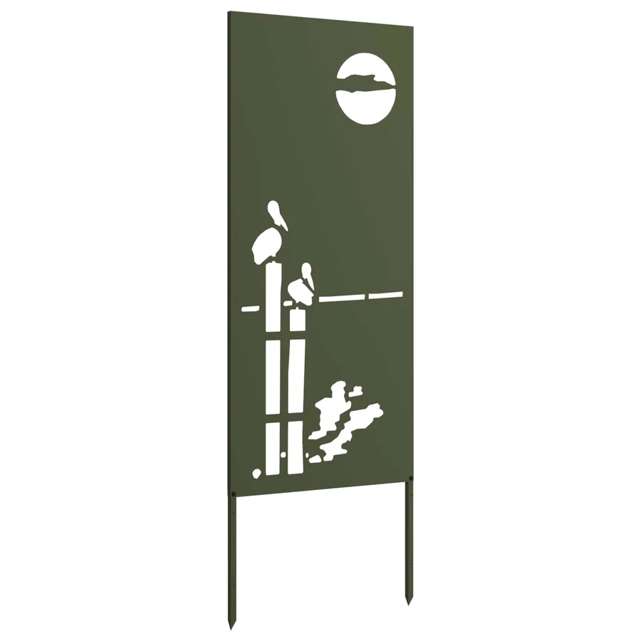 Écran de confidentialité de jardin Vert olive 50 x 140 cm - 4