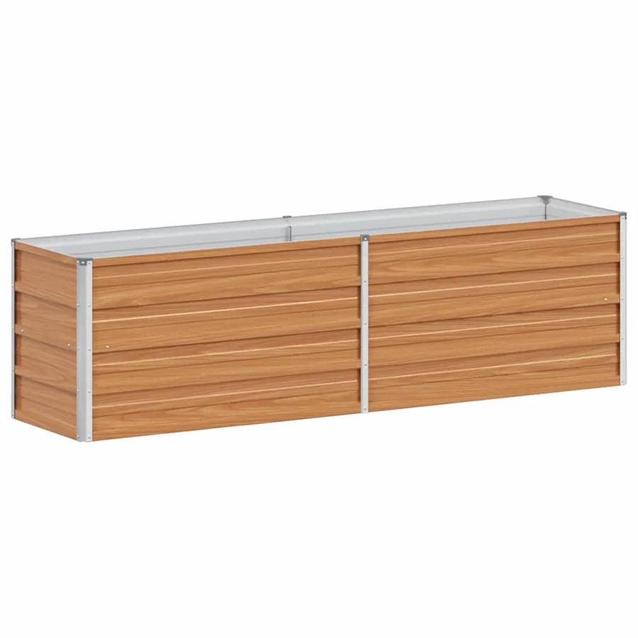 Jardinière surélevée Marron Clair 160 x 40 x 45 cm - 2