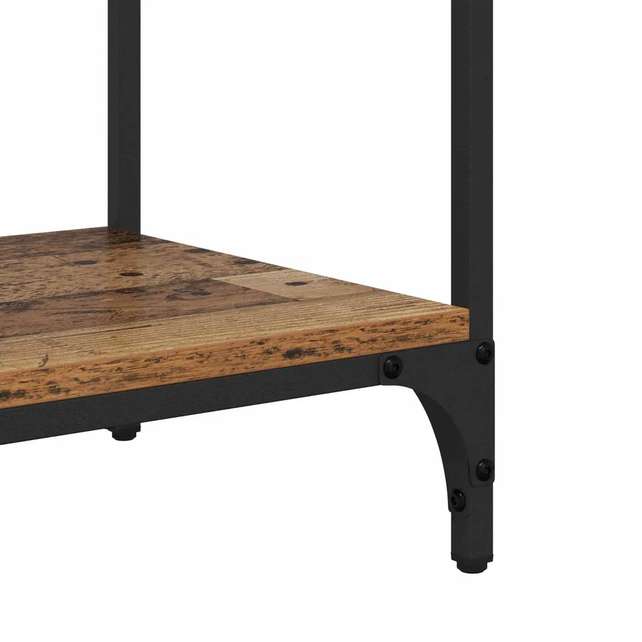 Table console Bois Ancien 75 x 34,5 x 75 cm Bois d'ingénierie - 9
