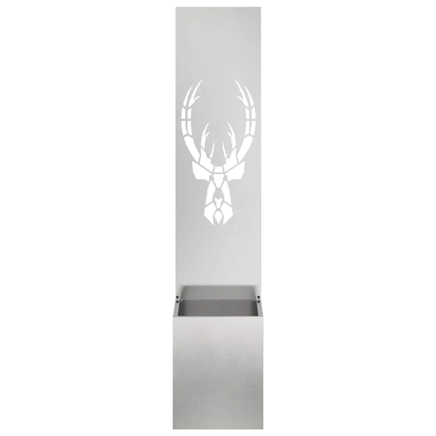 Écran de confidentialité de jardin Argent 32 x 32 x 150 cm - 5