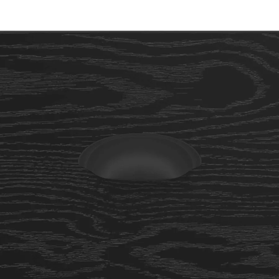 Cabinet de chevet avec tiroir 2 pcs Chêne noir 36 x 43 x 60 cm - 11