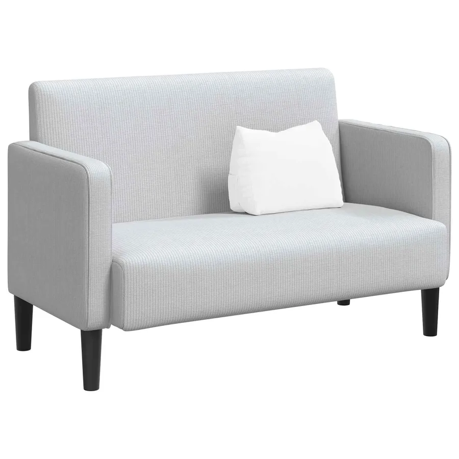 Coussin de Dos Blanc 45 x 20 x 35 cm tissu - 3