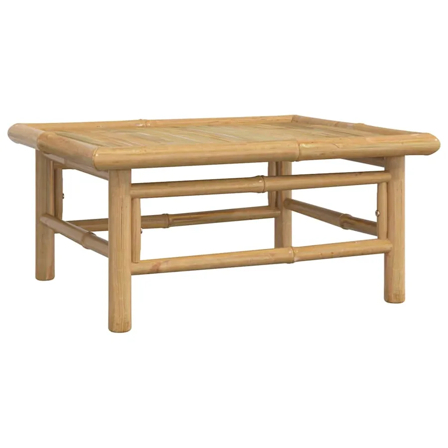 Table de jardin 65x55x30 cm bambou - 2