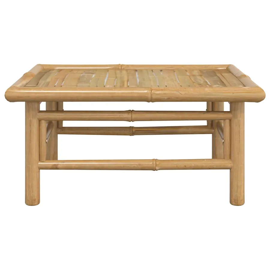 Table de jardin 65x55x30 cm bambou - 3