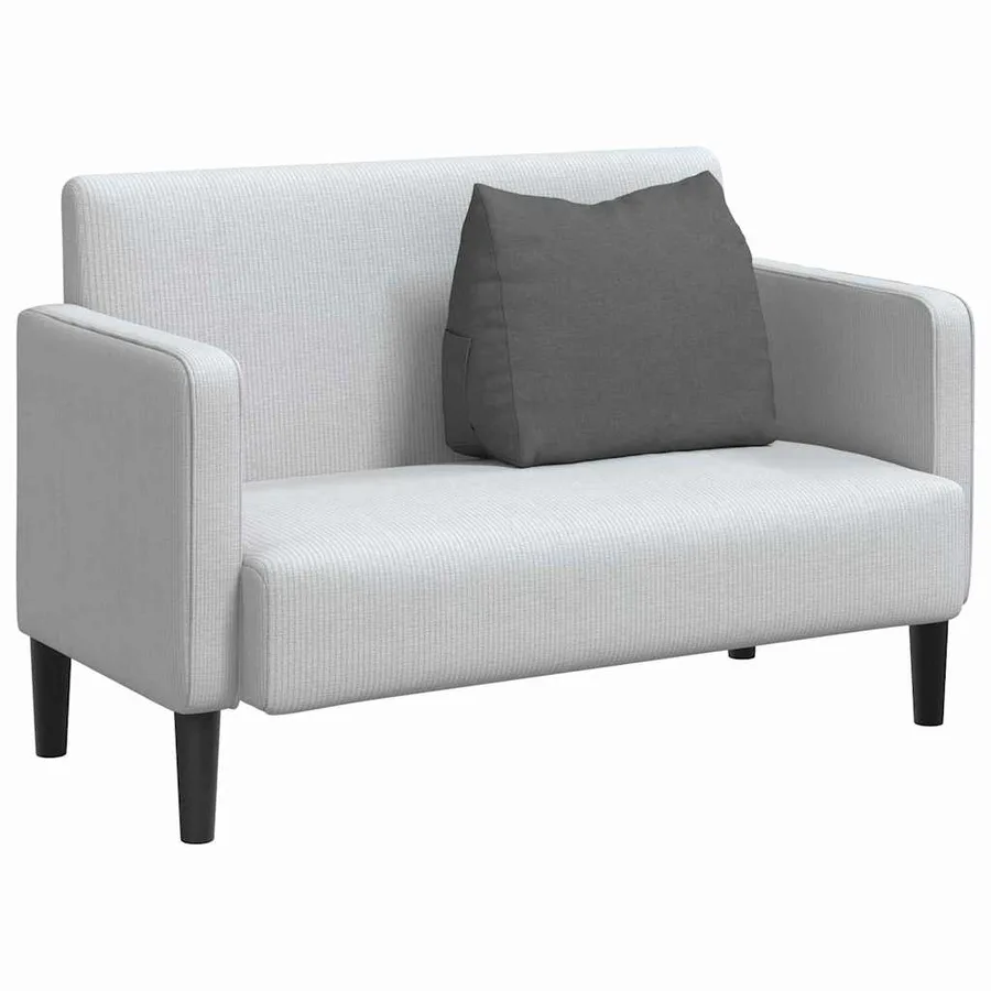 Coussin de Dos Gris foncé 60 x 20 x 50 cm tissu - 3