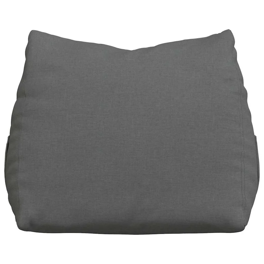 Coussin de Dos Gris foncé 60 x 20 x 50 cm tissu - 6