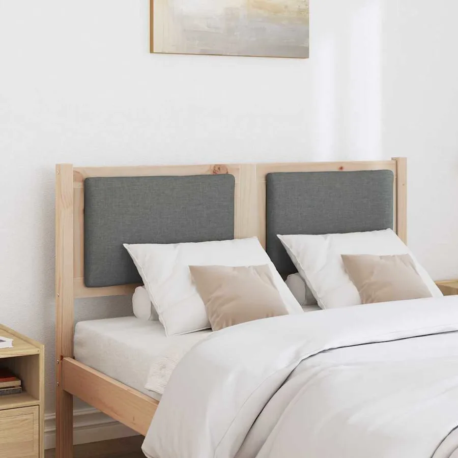 Tête de lit Autre Marron 135 cm Bois massif en pin - 3