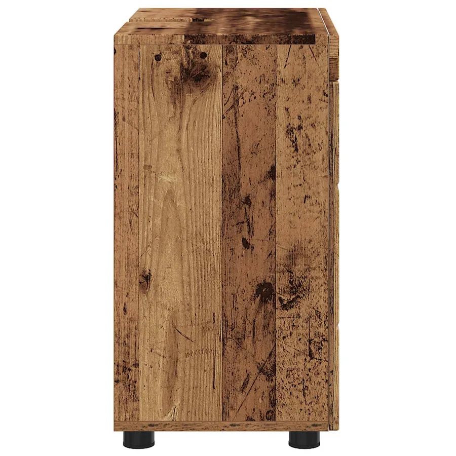 Ensemble d'armoire de salle de bain TULUM Bois ancien - 6