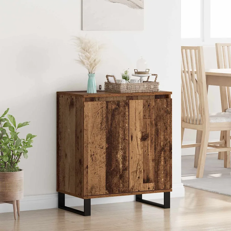 Buffet Bois Ancien 60 x 35 x 70 cm Bois d'ingénierie