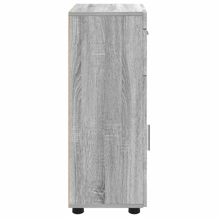 Cabinet en Bois Gris Sonoma Bois d'ingénierie - 7