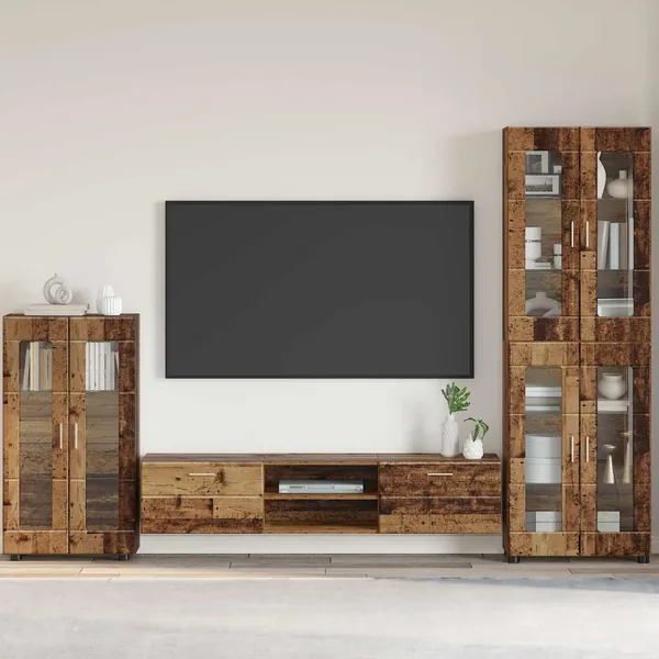 Buffet FLORIN Bois ancien 55,5 x 29 x 100 cm Bois d'ingénierie