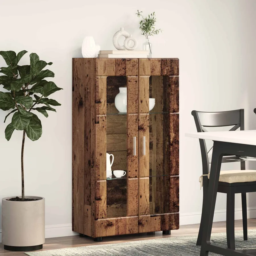 Buffet FLORIN Bois ancien 55,5 x 29 x 100 cm Bois d'ingénierie - 4