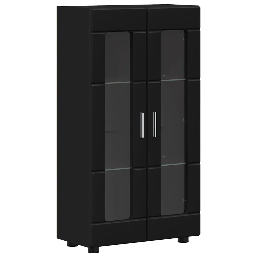 Buffet FLORIN Noir 55,5 x 29 x 100 cm Bois d'ingénierie - 2