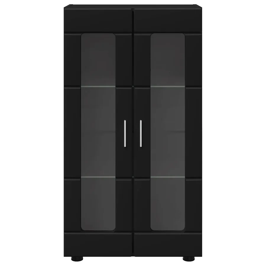 Buffet FLORIN Noir 55,5 x 29 x 100 cm Bois d'ingénierie - 6