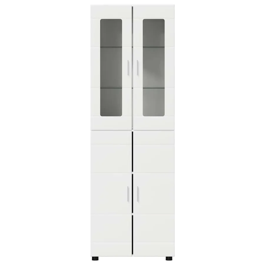 Haut Armoire FLORIN Blanc 60 x 35 x 182 cm Bois d'ingénierie - 6