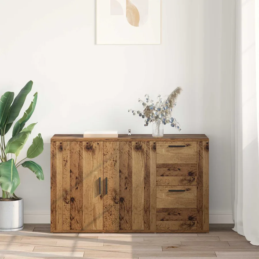 Buffet Bois ancien 100 x 33 x 59,5 cm Bois d'ingénierie - 4
