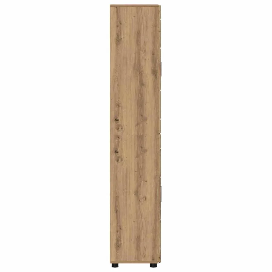 Haut Armoire FLORIN 60 x 35 x 182 cm Chêne artisanal - 7