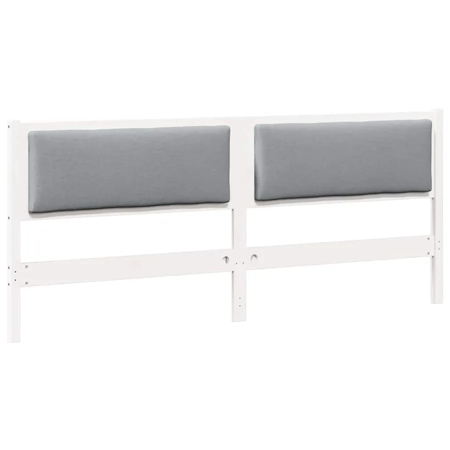 Tête de lit Autre Blanc 180 cm Bois massif en pin - 2
