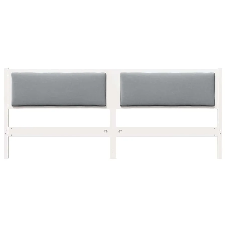 Tête de lit Autre Blanc 180 cm Bois massif en pin - 4