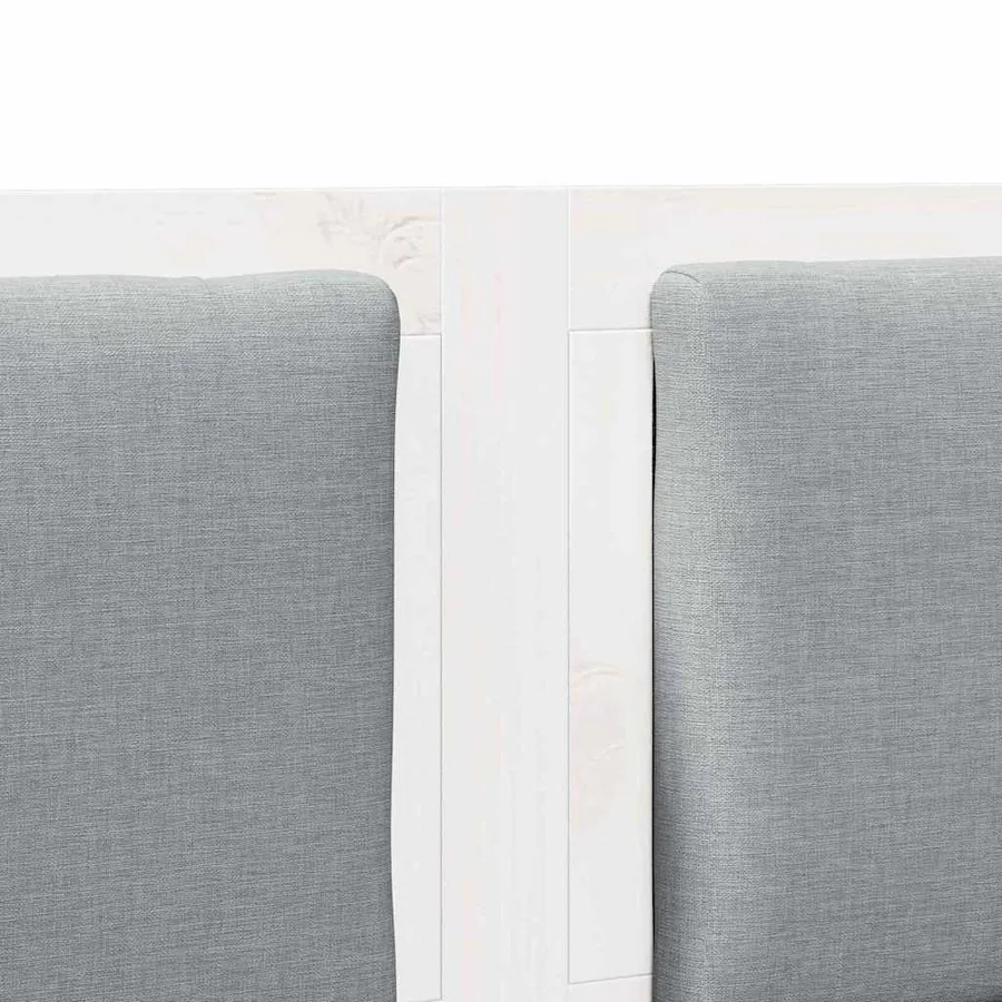 Tête de lit Autre Blanc 180 cm Bois massif en pin - 7