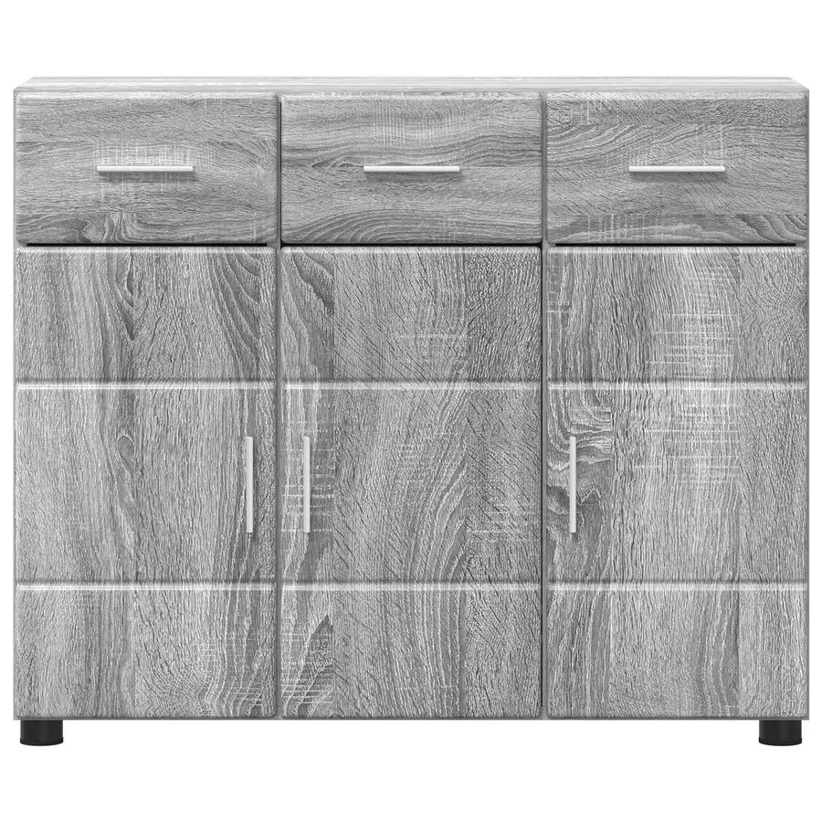 Buffet FLORIN Gris Sonoma 88,5 x 30,5 x 73 cm Bois d'ingénierie - 6