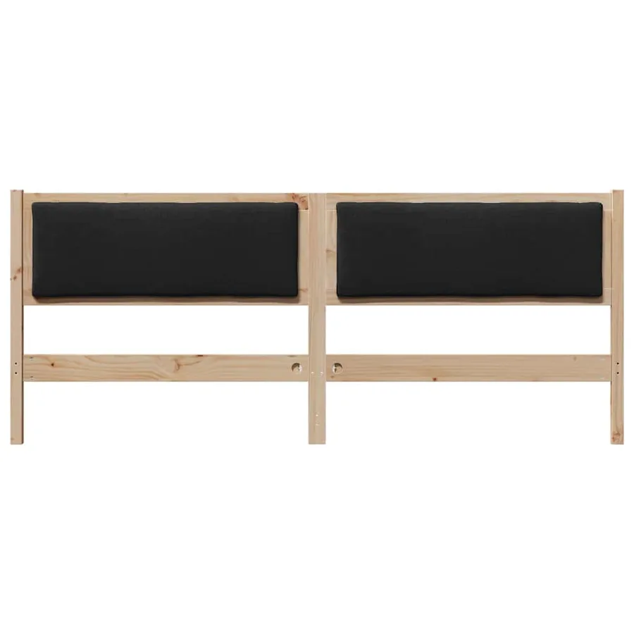 Tête de lit Autre Marron 180 cm Bois massif en pin - 4