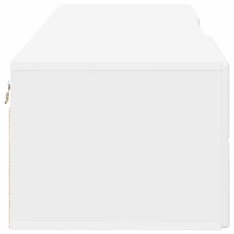 Cabinet en Bois Blanc 150 x 39 x 30 cm Bois d'ingénierie - 7