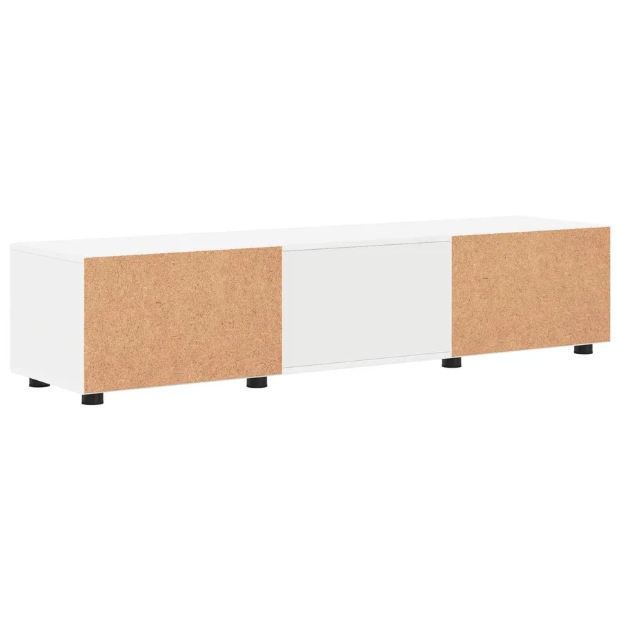 Cabinet en Bois Blanc 150 x 39 x 30 cm Bois d'ingénierie - 9