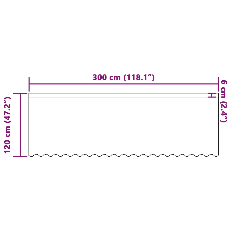 Rideau en Dentelle Floral Blanc 120 x 300 cm Polyester - 8