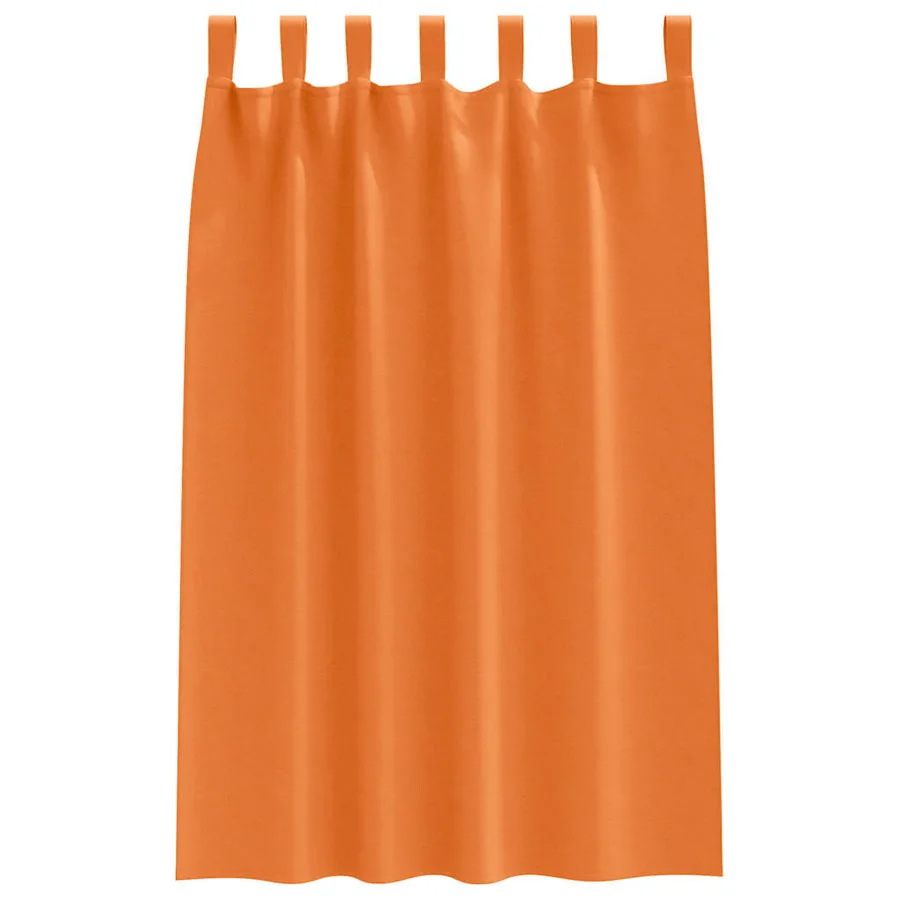 Rideaux occultants avec anneaux 2 pcs Orange vif 175 x 140 cm - 4