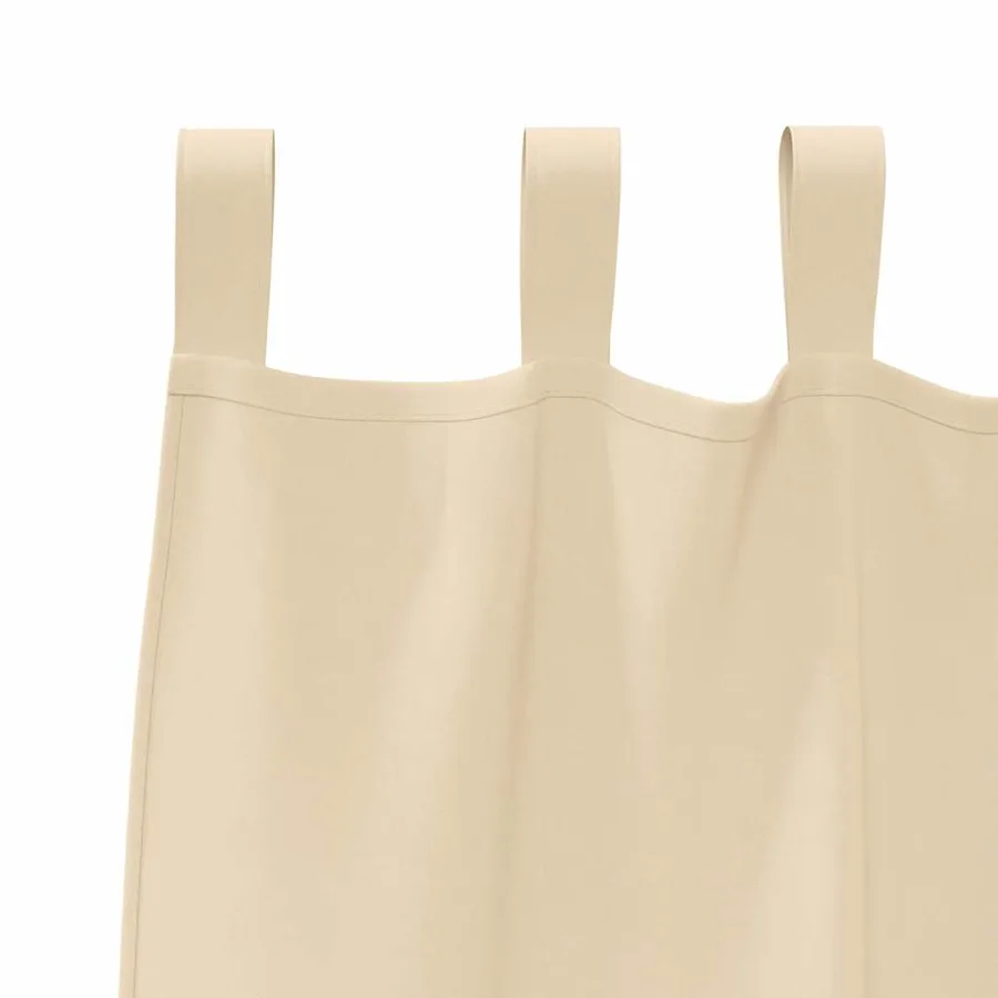 Rideaux occultants avec anneaux 2 pcs Crème 245 x 140 cm - 5