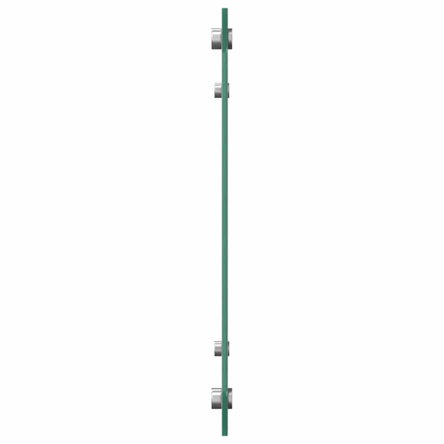 Crédence de cuisine 2 pcs Gris clair 90 x 40 cm verre trempé - 5