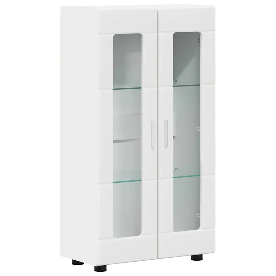 Ensemble meuble TV FLORIN 3 pcs Blanc Bois d'ingénierie - 7