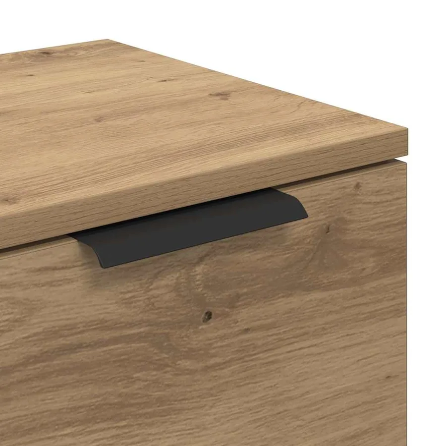 Buffets 2 pcs Chêne artisanal 60 x 30 x 70 cm Bois d'ingénierie - 10