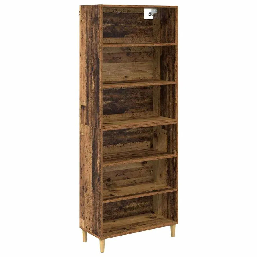 Haut Armoire Bois Ancien 69,5 x 32,5 x 180 cm Bois d'ingénierie - 2