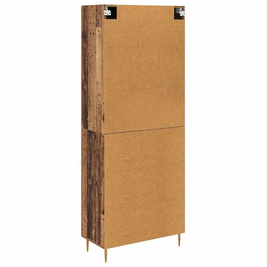 Haut Armoire Bois Ancien 69,5 x 34 x 180 cm Bois d'ingénierie - 8