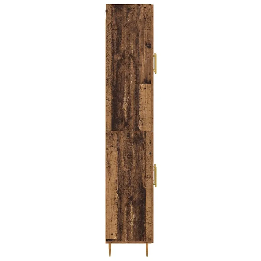 Haut Armoire Bois Ancien 69,5 x 34 x 180 cm Bois d'ingénierie - 9