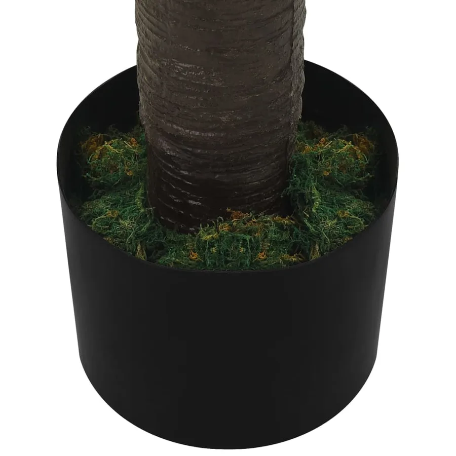 Palmier Phoenix artificiel avec pot 190 cm Vert - 5